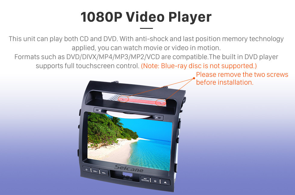 Seicane 9 inch Android 8.0 Autoradio GPS Navigation System for 2007-2013 Toyota Land Cruiser 200 with CD DVD Player Bluetooth 3G WiFi Mirror Link OBD2 Backup Camera Seicane 9 inch Android 8.0 Autoradio GPS Navigation System for 2007-2013 Toyota Land Cruiser 200 with CD DVD Player Bluetooth 3G WiFi Mirror Link OBD2 Backup Camera