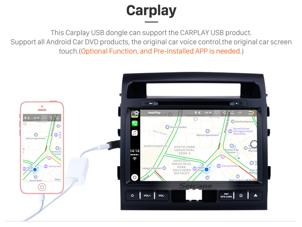 Seicane 9 inch Android 8.0 Autoradio GPS Navigation System for 2007-2013 Toyota Land Cruiser 200 with CD DVD Player Bluetooth 3G WiFi Mirror Link OBD2 Backup Camera Seicane 9 inch Android 8.0 Autoradio GPS Navigation System for 2007-2013 Toyota Land Cruiser 200 with CD DVD Player Bluetooth 3G WiFi Mirror Link OBD2 Backup Camera