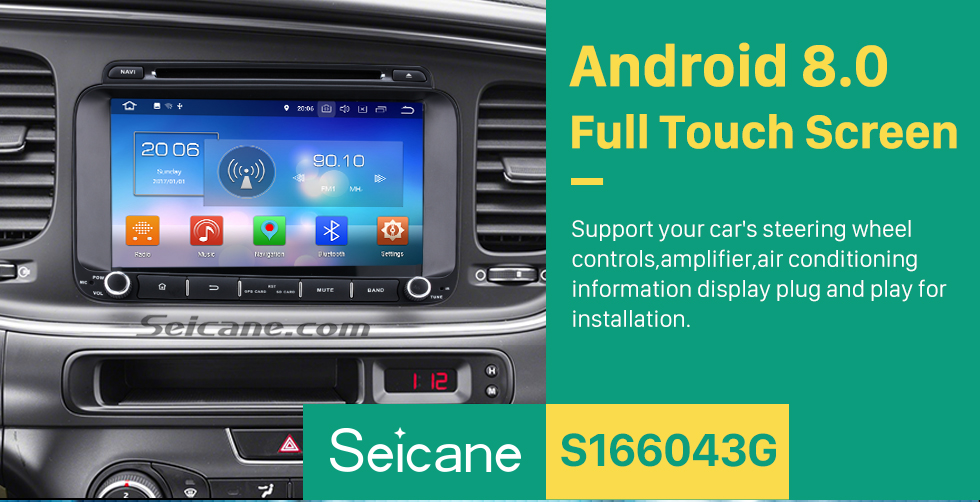 Seicane 8 inch Android 8.0 in Car DVD Bluetooth GPS System for 2014 2015 Kia Optima K5 with LCD Touch Screen Radio RDS TV Tuner 3G WiFi HD 1080P AUX DVR Backup Camera Seicane 8 inch Android 8.0 in Car DVD Bluetooth GPS System for 2014 2015 Kia Optima K5 with LCD Touch Screen Radio RDS TV Tuner 3G WiFi HD 1080P AUX DVR Backup Camera