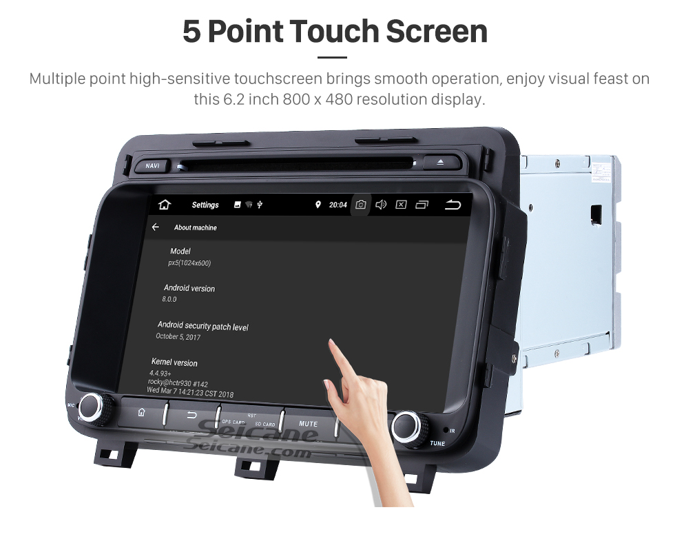 Seicane 8 inch Android 8.0 in Car DVD Bluetooth GPS System for 2014 2015 Kia Optima K5 with LCD Touch Screen Radio RDS TV Tuner 3G WiFi HD 1080P AUX DVR Backup Camera Seicane 8 inch Android 8.0 in Car DVD Bluetooth GPS System for 2014 2015 Kia Optima K5 with LCD Touch Screen Radio RDS TV Tuner 3G WiFi HD 1080P AUX DVR Backup Camera