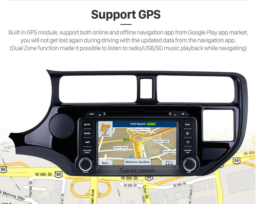 Seicane OEM Android 8.0 GPS navigation system for 2011 2012 KIA RIO with HD 1024*600 touch screen Radio Bluetooth DVD Player OBD2 DVR Rearview camera TV 1080P Video USB SD 3G WIFI Steering Wheel Control Mirror link Seicane OEM Android 8.0 GPS navigation system for 2011 2012 KIA RIO with HD 1024*600 touch screen Radio Bluetooth DVD Player OBD2 DVR Rearview camera TV 1080P Video USB SD 3G WIFI Steering Wheel Control Mirror link