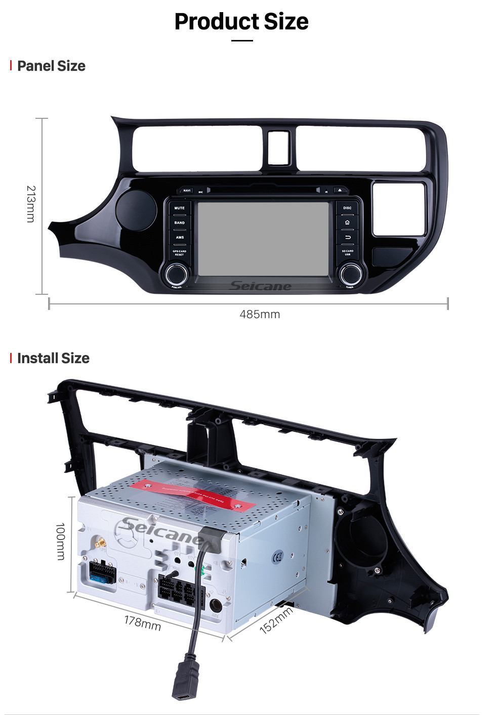 Seicane OEM Android 8.0 GPS navigation system for 2011 2012 KIA RIO with HD 1024*600 touch screen Radio Bluetooth DVD Player OBD2 DVR Rearview camera TV 1080P Video USB SD 3G WIFI Steering Wheel Control Mirror link Seicane OEM Android 8.0 GPS navigation system for 2011 2012 KIA RIO with HD 1024*600 touch screen Radio Bluetooth DVD Player OBD2 DVR Rearview camera TV 1080P Video USB SD 3G WIFI Steering Wheel Control Mirror link