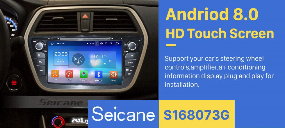 Seicane 8 inch 2013 2014 Suzuki S Cross Android 8.0 Radio DVD GPS navigation system with HD 1024*600 touch screen Bluetooth OBD2 DVR Rearview camera TV 1080P Video USB SD 3G WIFI Steering Wheel Control Mirror link Seicane 8 inch 2013 2014 Suzuki S Cross Android 8.0 Radio DVD GPS navigation system with HD 1024*600 touch screen Bluetooth OBD2 DVR Rearview camera TV 1080P Video USB SD 3G WIFI Steering Wheel Control Mirror link