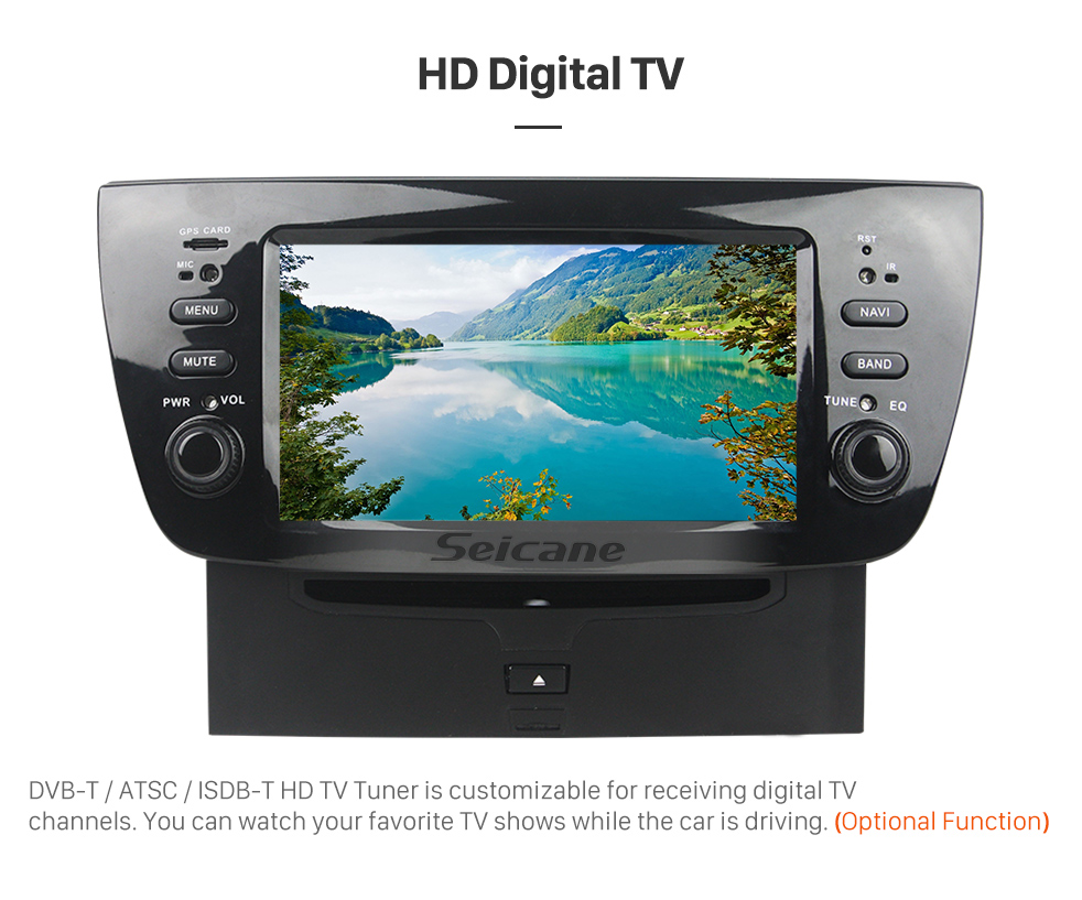 Seicane 2010 2011 2012 2013 2014 FLAT DOBLO Android 8.0 Radio DVD Player GPS Navigation System with Bluetooth DVR DAB+ TPMS Mirror Link Backup Camera Seicane 2010 2011 2012 2013 2014 FLAT DOBLO Android 8.0 Radio DVD Player GPS Navigation System with Bluetooth DVR DAB+ TPMS Mirror Link Backup Camera