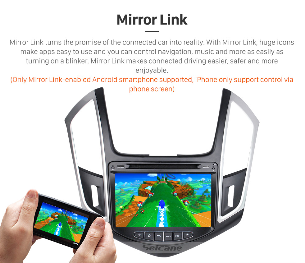 Seicane Android 8.0 Radio GPS navigation system Car Stereo for 2015 Chevy Chevrolet CRUZE with Bluetooth DVD player Mirror link HD 1024*600 touch screen OBD2 DVR Rearview camera TV 1080P Video 3G WIFI Steering Wheel Control USB Seicane Android 8.0 Radio GPS navigation system Car Stereo for 2015 Chevy Chevrolet CRUZE with Bluetooth DVD player Mirror link HD 1024*600 touch screen OBD2 DVR Rearview camera TV 1080P Video 3G WIFI Steering Wheel Control USB