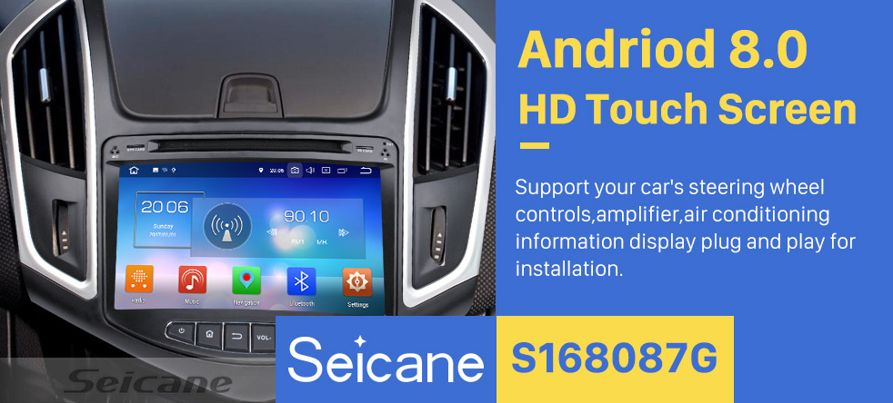 Seicane Android 8.0 Radio GPS navigation system Car Stereo for 2015 Chevy Chevrolet CRUZE with Bluetooth DVD player Mirror link HD 1024*600 touch screen OBD2 DVR Rearview camera TV 1080P Video 3G WIFI Steering Wheel Control USB Seicane Android 8.0 Radio GPS navigation system Car Stereo for 2015 Chevy Chevrolet CRUZE with Bluetooth DVD player Mirror link HD 1024*600 touch screen OBD2 DVR Rearview camera TV 1080P Video 3G WIFI Steering Wheel Control USB