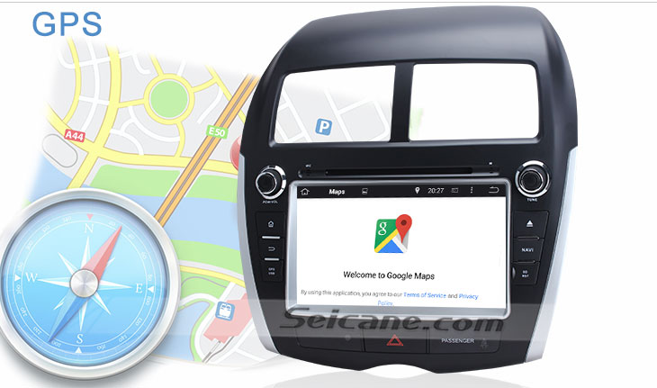 Seicane S168064 Quad-core Android 5.1.1 Radio GPS Audio System for 2010-2013 Mitsubishi ASX GPS