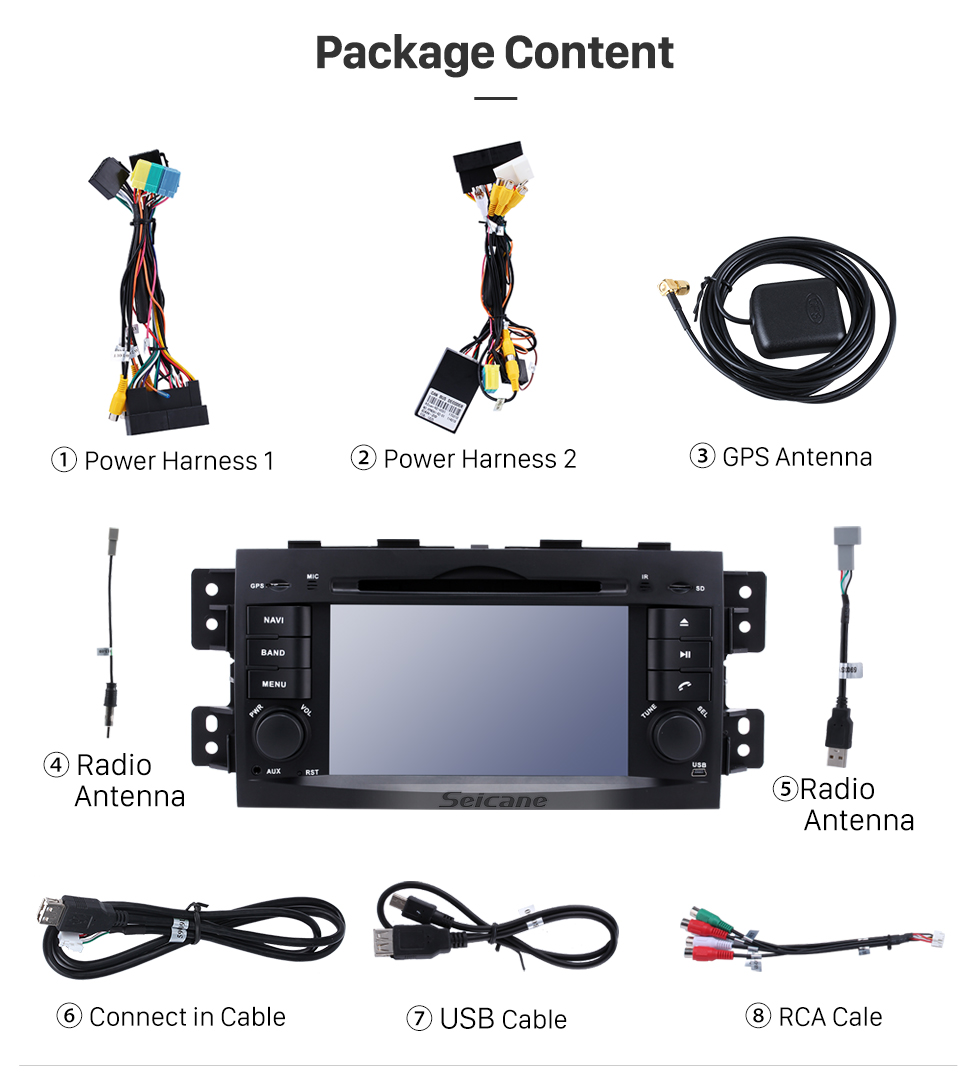 Seicane OEM Android 8.0 GPS Navigation System for 2008-2015 KIA BORREGO with Radio DVD Player Bluetooth HD 1024*600 Touchscreen USB SD MP3 3G WIFI Mirror link OBD2 DVR Rearview camera TV 1080P Video Steering Wheel Control Seicane OEM Android 8.0 GPS Navigation System for 2008-2015 KIA BORREGO with Radio DVD Player Bluetooth HD 1024*600 Touchscreen USB SD MP3 3G WIFI Mirror link OBD2 DVR Rearview camera TV 1080P Video Steering Wheel Control