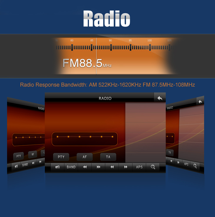 Radio Android 7-дюймовый Автомобильный DVD Плеер для Ауди A3(сенсорным дисплеем,GPS,ТВ,Ipod, 3G,Wifi)