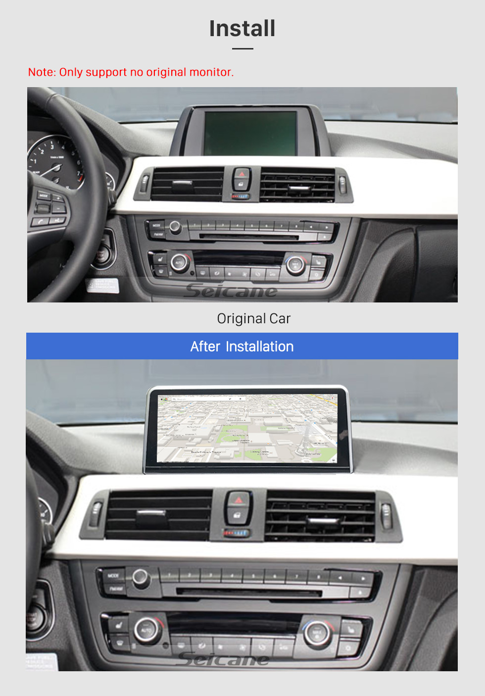 Seicane 10.25 Inch Android 8.1 2018 BMW 3 Series/4 Series Car Stereo Radio Head Unit GPS Navigation System Bluetooth Support USB WIFI Rearview Camera Steering Wheel Control Seicane 10.25 Inch Android 8.1 2018 BMW 3 Series/4 Series Car Stereo Radio Head Unit GPS Navigation System Bluetooth Support USB WIFI Rearview Camera Steering Wheel Control