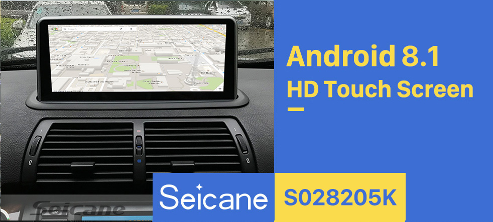 Seicane 10,25 polegadas android 8.1 hd touchscreen 2004-2009 bmw x3 e83 carro estéreo unidade de cabeça de rádio navegação por gps do bluetooth telefone música suporte wi-fi usb controle de volante câmera de backup Seicane 10,25 polegadas android 8.1 hd touchscreen 2004-2009 bmw x3 e83 carro estéreo unidade de cabeça de rádio navegação por gps do bluetooth telefone música suporte wi-fi usb controle de volante câmera de backup