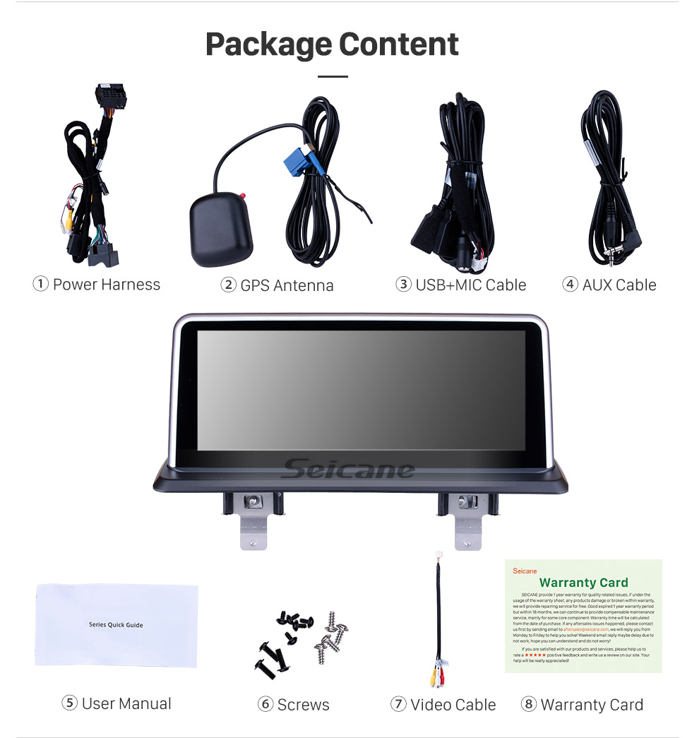 Seicane 10,25 polegadas HD Touchscreen Android 8.1 unidade de cabeça para 2006-2012 BMW E87 CIC Car Rádio Estéreo Sistema de Navegação GPS Bluetooth Phone Suporte 1080P Vídeo OBDII DVR controle de volante WIFI Seicane 10,25 polegadas HD Touchscreen Android 8.1 unidade de cabeça para 2006-2012 BMW E87 CIC Car Rádio Estéreo Sistema de Navegação GPS Bluetooth Phone Suporte 1080P Vídeo OBDII DVR controle de volante WIFI