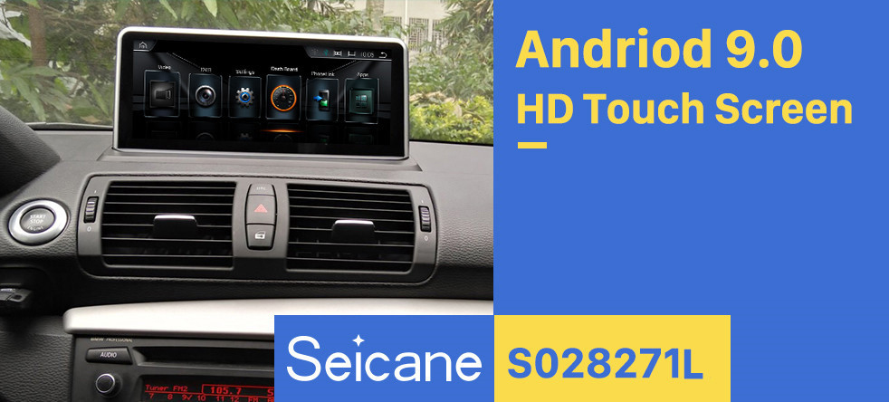 Seicane 10.25 Inch HD Touchscreen Android 9.0 Head Unit For 2006-2012 BMW E87 CIC Car Stereo Radio GPS Navigation System Bluetooth Phone Support 1080P Video OBDII DVR Steering Wheel Control WIFI Seicane 10.25 Inch HD Touchscreen Android 9.0 Head Unit For 2006-2012 BMW E87 CIC Car Stereo Radio GPS Navigation System Bluetooth Phone Support 1080P Video OBDII DVR Steering Wheel Control WIFI