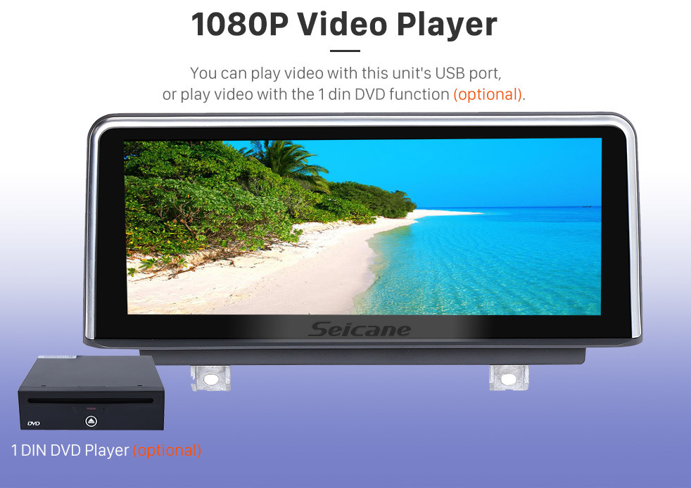 Seicane 10,25-дюймовый сенсорный экран HD Android 9.0 2011-2016 BMW 1 серии F20 / F21 с правым рулем Автомобильное стерео Магнитола Штатная магнитола GPS-навигатор Поддержка Bluetooth-телефона Поддержка Wi-Fi DVR 1080P Управление видео рулевого колеса Seicane 10,25-дюймовый сенсорный экран HD Android 9.0 2011-2016 BMW 1 серии F20 / F21 с правым рулем Автомобильное стерео Магнитола Штатная магнитола GPS-навигатор Поддержка Bluetooth-телефона Поддержка Wi-Fi DVR 1080P Управление видео рулевого колеса