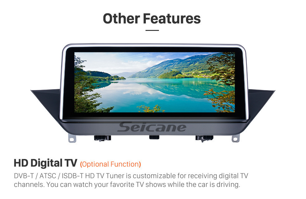 Seicane 10,25 Zoll HD Touchscreen Android 8.1 2009-2015 BMW X1 E84 Autoradio Haupteinheit GPS Navigation Bluetooth Unterstützung Rückfahrkamera Lenkradsteuerung USB WIFI Spiegel Verbindung OBD2 Seicane 10,25 Zoll HD Touchscreen Android 8.1 2009-2015 BMW X1 E84 Autoradio Haupteinheit GPS Navigation Bluetooth Unterstützung Rückfahrkamera Lenkradsteuerung USB WIFI Spiegel Verbindung OBD2