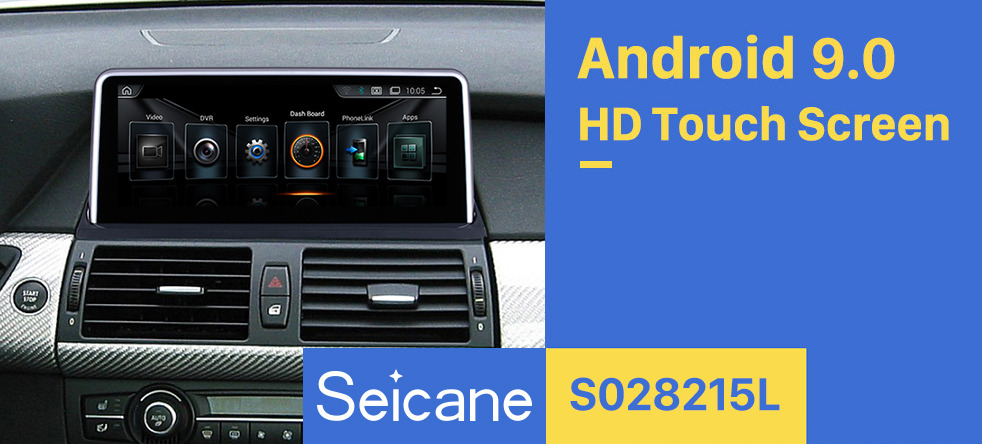 Seicane 10.25 Inch Android 9.0 HD Touchscreen 2007-2010 BMW X5 E70/X6 E71 CCC Car Stereo Radio Head Unit GPS Navigation System Bluetooth Phone WIFI Support DVR USB DAB+ OBDII Steering Wheel Control Backup Camera Seicane 10.25 Inch Android 9.0 HD Touchscreen 2007-2010 BMW X5 E70/X6 E71 CCC Car Stereo Radio Head Unit GPS Navigation System Bluetooth Phone WIFI Support DVR USB DAB+ OBDII Steering Wheel Control Backup Camera