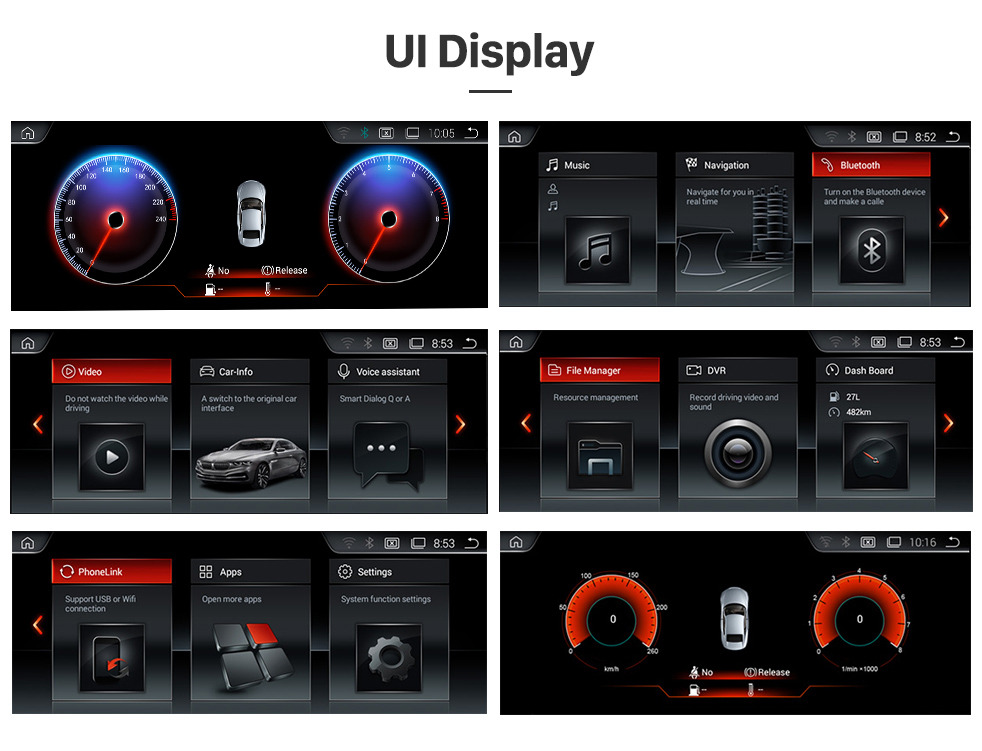 Seicane 10.25 Inch Android 9.0 HD Touchscreen 2007-2010 BMW X5 E70/X6 E71 CCC Car Stereo Radio Head Unit GPS Navigation System Bluetooth Phone WIFI Support DVR USB DAB+ OBDII Steering Wheel Control Backup Camera Seicane 10.25 Inch Android 9.0 HD Touchscreen 2007-2010 BMW X5 E70/X6 E71 CCC Car Stereo Radio Head Unit GPS Navigation System Bluetooth Phone WIFI Support DVR USB DAB+ OBDII Steering Wheel Control Backup Camera