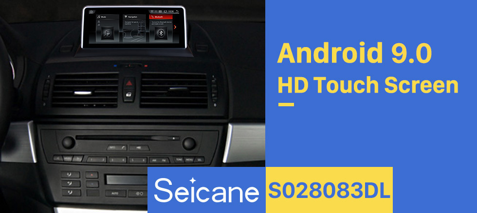 Seicane 10.25 polegada 2004-2009 BMW X3 E83 Android 9.0 Touchscreen Navegação GPS Bluetooth Estéreo com música AUX WIFI suporte DAB + OBD2 DVR TV Digital Seicane 10.25 polegada 2004-2009 BMW X3 E83 Android 9.0 Touchscreen Navegação GPS Bluetooth Estéreo com música AUX WIFI suporte DAB + OBD2 DVR TV Digital