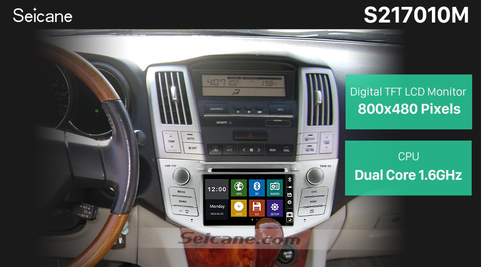 Seicane OEM 2004-2012 Toyota Harrier Bluetooth Music Radio DVD Player HD Touchscreen Car Stereo GPS Navigation System Steering Wheel Control 1080P Seicane OEM 2004-2012 Toyota Harrier Bluetooth Music Radio DVD Player HD Touchscreen Car Stereo GPS Navigation System Steering Wheel Control 1080P