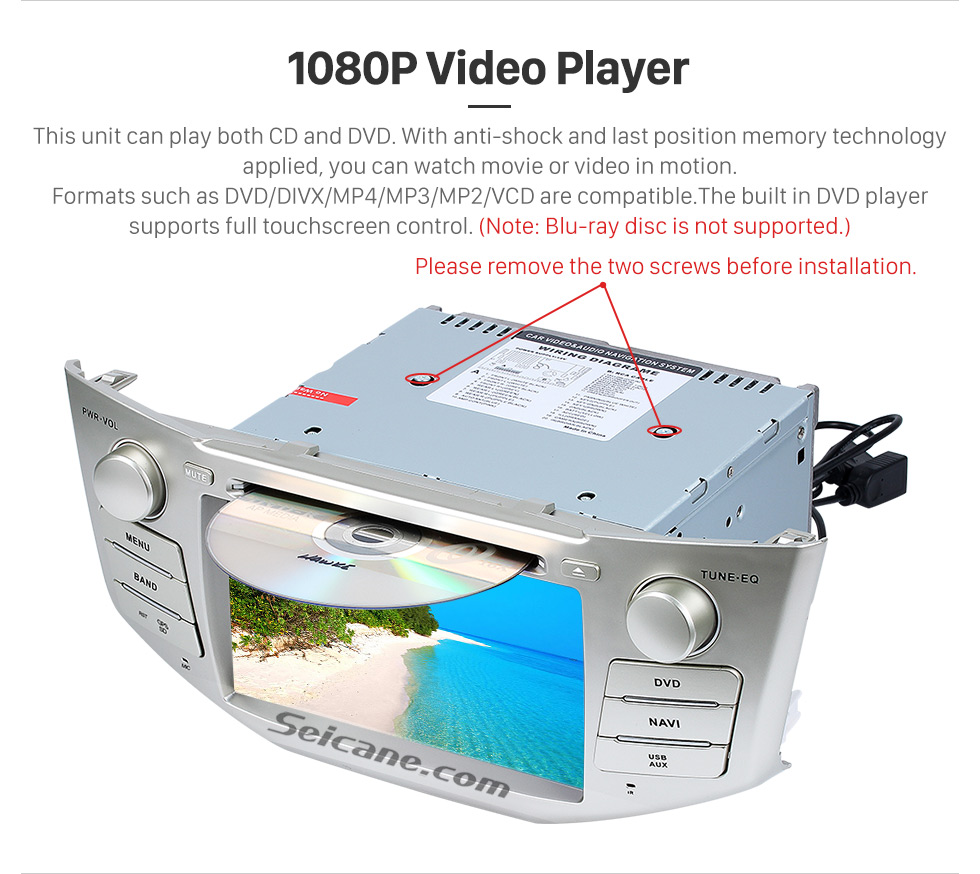 Seicane Pure Android 8.0 In Dash DVD GPS System for 2004-2012 Toyota Harrier with Bluetooth HD touch screen OBD2 DVR Rearview camera TV 1080P Video 3G WIFI Steering Wheel Control USB SD Seicane Pure Android 8.0 In Dash DVD GPS System for 2004-2012 Toyota Harrier with Bluetooth HD touch screen OBD2 DVR Rearview camera TV 1080P Video 3G WIFI Steering Wheel Control USB SD