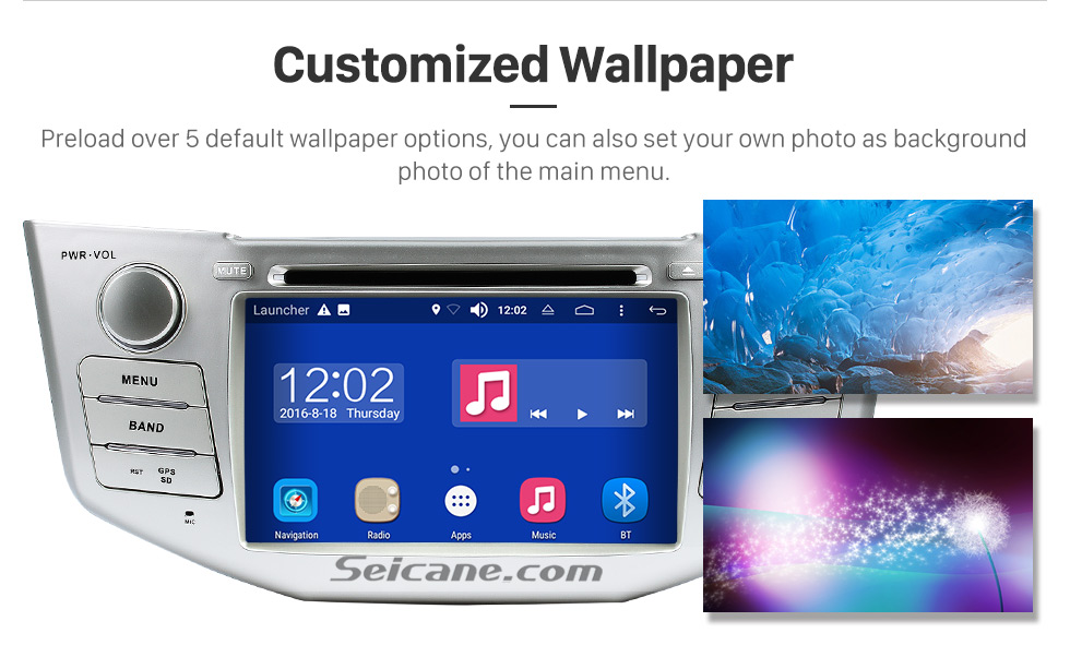 Seicane Pure Android 8.0 In Dash DVD GPS System for 2004-2010 Lexus RX 330 with Bluetooth HD touch screen OBD2 DVR Rearview camera TV 1080P Video 3G WIFI Steering Wheel Control USB SD Seicane Pure Android 8.0 In Dash DVD GPS System for 2004-2010 Lexus RX 330 with Bluetooth HD touch screen OBD2 DVR Rearview camera TV 1080P Video 3G WIFI Steering Wheel Control USB SD