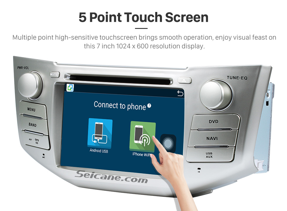 Seicane Pure Android 8.0 In Dash DVD GPS System for 2004-2010 Lexus RX 330 with Bluetooth HD touch screen OBD2 DVR Rearview camera TV 1080P Video 3G WIFI Steering Wheel Control USB SD Seicane Pure Android 8.0 In Dash DVD GPS System for 2004-2010 Lexus RX 330 with Bluetooth HD touch screen OBD2 DVR Rearview camera TV 1080P Video 3G WIFI Steering Wheel Control USB SD