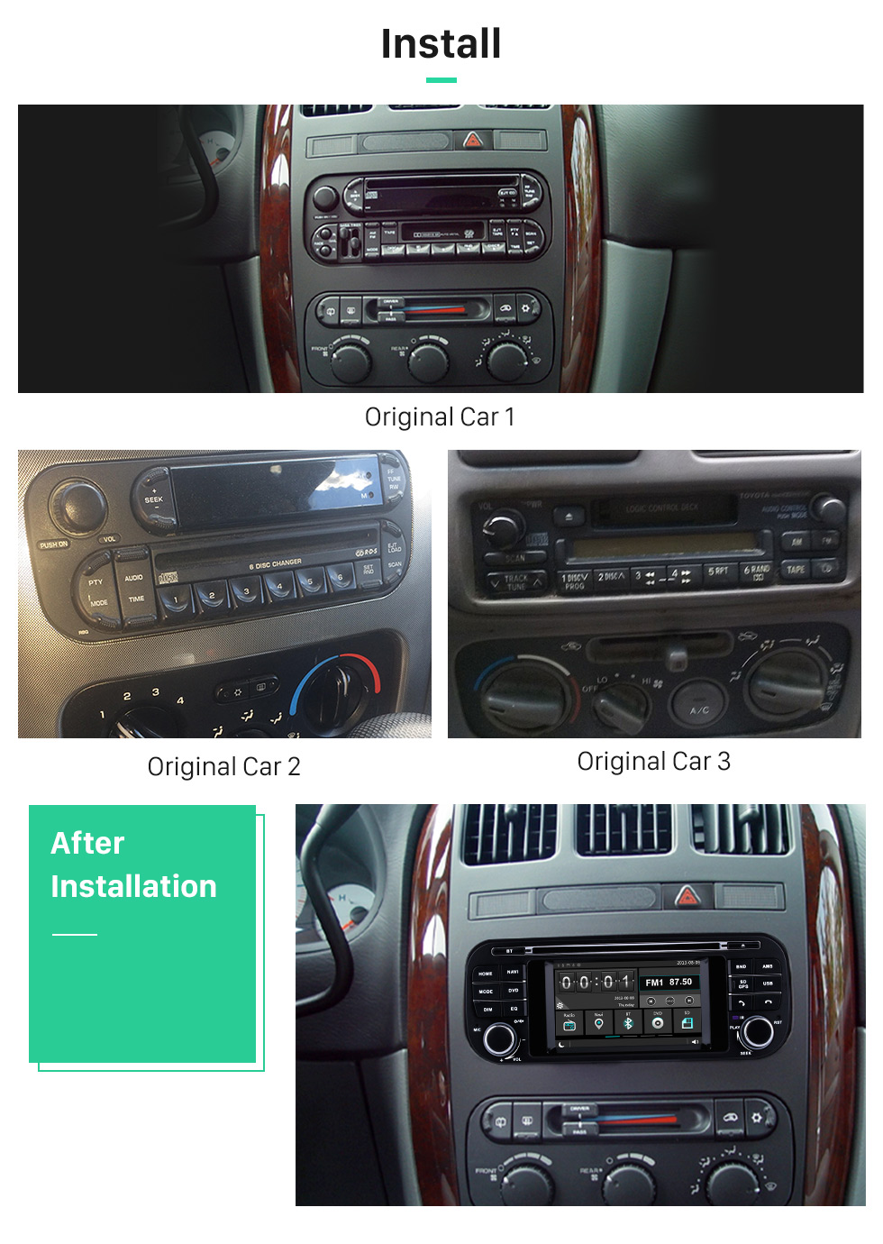 Seicane 2006 2007 Mitsubishi Raider sistema de navegação GPS leitor de DVD Rádio Ecrã Tátil TPMS DVR OBD LinkMirror Câmara retrovisora 3G WiFi TV Vídeo Bluetooth Seicane 2006 2007 Mitsubishi Raider sistema de navegação GPS leitor de DVD Rádio Ecrã Tátil TPMS DVR OBD LinkMirror Câmara retrovisora 3G WiFi TV Vídeo Bluetooth