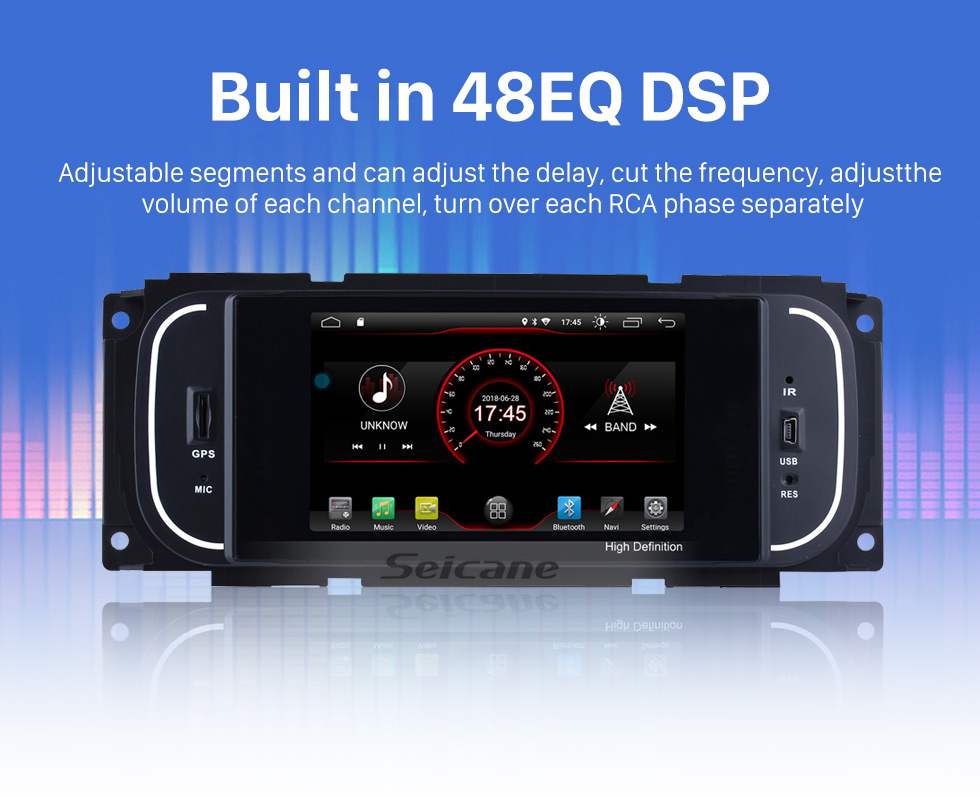 Seicane Android 8.1 HD TouchScreen Radio for 2003-2006 Jeep Wrangler with GPS Navigation System DVR WIFI OBD2 Bluetooth Steering Wheel control Mirror link 1080P TV USB SD Seicane Android 8.1 HD TouchScreen Radio for 2003-2006 Jeep Wrangler with GPS Navigation System DVR WIFI OBD2 Bluetooth Steering Wheel control Mirror link 1080P TV USB SD