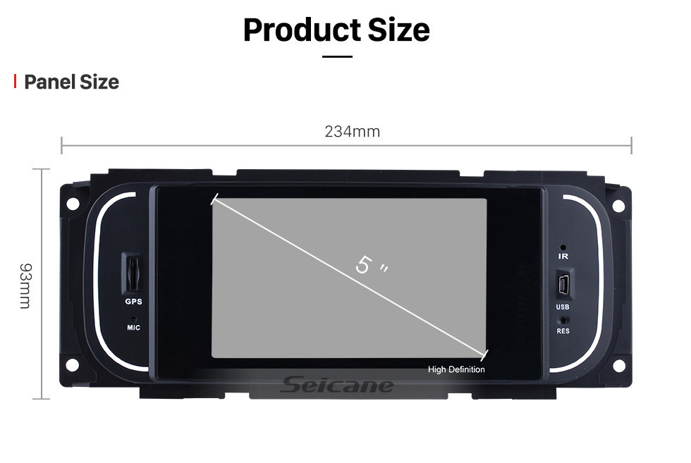 Seicane Android 8.1 HD TouchScreen Radio for 2003-2006 Jeep Wrangler with GPS Navigation System DVR WIFI OBD2 Bluetooth Steering Wheel control Mirror link 1080P TV USB SD Seicane Android 8.1 HD TouchScreen Radio for 2003-2006 Jeep Wrangler with GPS Navigation System DVR WIFI OBD2 Bluetooth Steering Wheel control Mirror link 1080P TV USB SD
