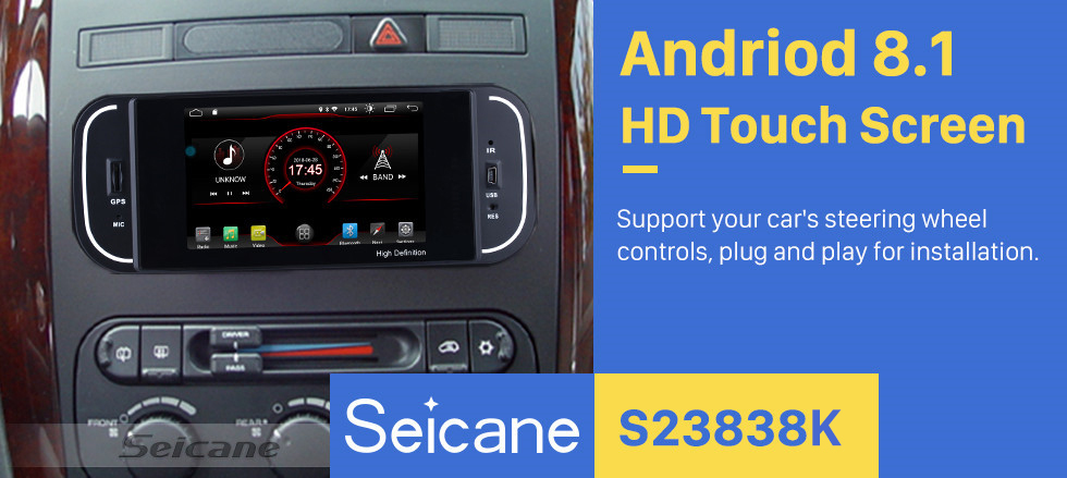 Seicane Android 8.1 Radio HD TouchScreen for 1999-2004 Jeep Grand Cherokee GPS Navigation System Support Bluetooth Mirror link WIFI Backup Camera Steering Wheel control Seicane Android 8.1 Radio HD TouchScreen for 1999-2004 Jeep Grand Cherokee GPS Navigation System Support Bluetooth Mirror link WIFI Backup Camera Steering Wheel control