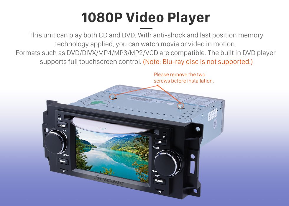 Seicane Android 6.0 HD Touchscreen Car Radio For 2002-2007 CHRYSLER 300C DVD Player GPS Navigation System Bluetooth Phone Music WIFI Support Digital TV DVR USB DAB+ OBDII Steering Wheel Control Backup Camera Seicane Android 6.0 HD Touchscreen Car Radio For 2002-2007 CHRYSLER 300C DVD Player GPS Navigation System Bluetooth Phone Music WIFI Support Digital TV DVR USB DAB+ OBDII Steering Wheel Control Backup Camera