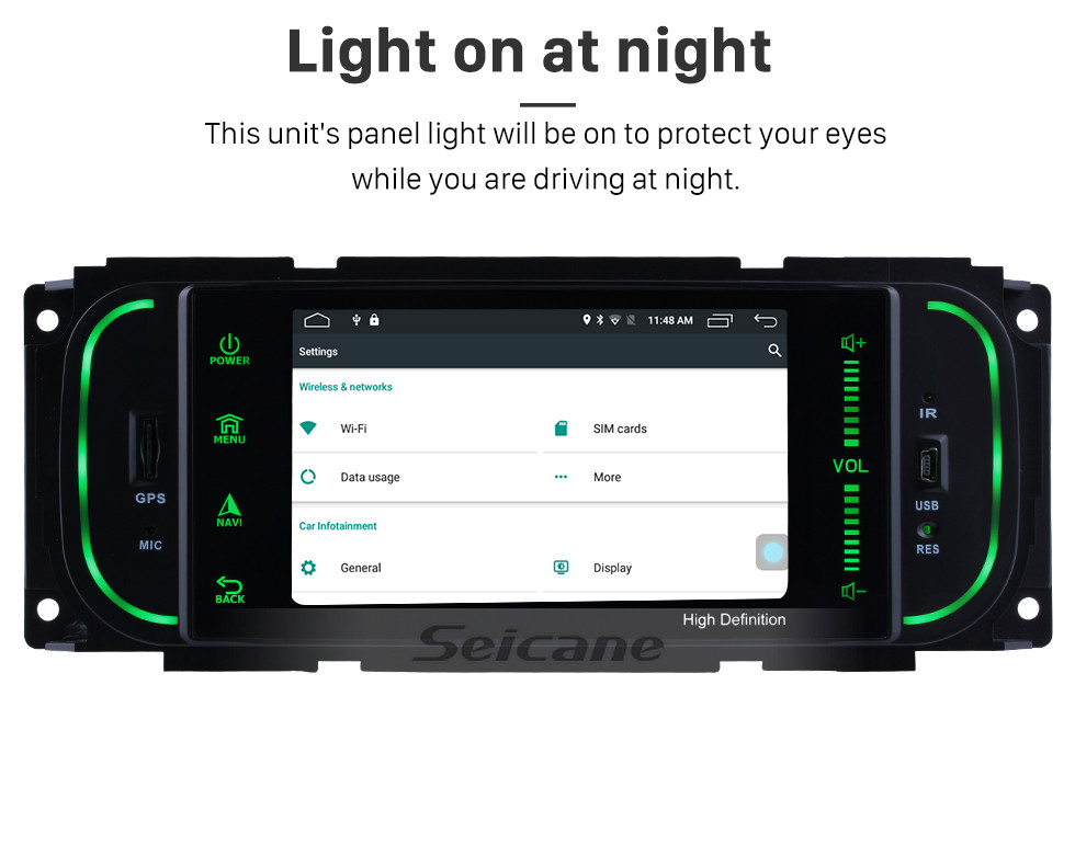 Seicane Android 6.0 HD Touchscreen For 2001-2007 Chrysler 300M PT Cruiser Sebring Concorde Grand Voyager Town & Country Radio GPS Navigation System Bluetooth Support Rearview Camera Seicane Android 6.0 HD Touchscreen For 2001-2007 Chrysler 300M PT Cruiser Sebring Concorde Grand Voyager Town & Country Radio GPS Navigation System Bluetooth Support Rearview Camera