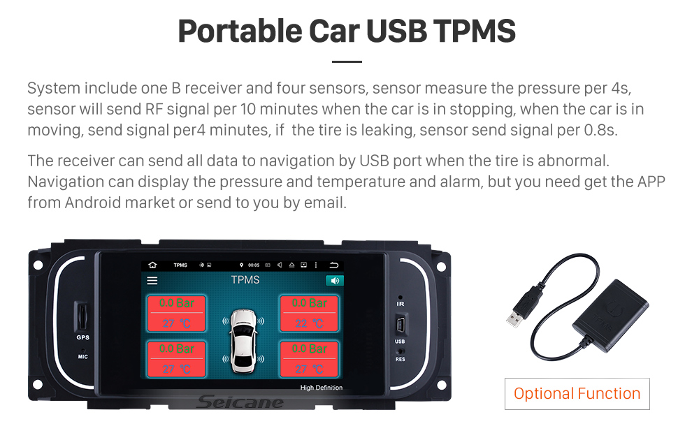 Seicane Android 6.0 HD Touchscreen For 2001-2007 Chrysler 300M PT Cruiser Sebring Concorde Grand Voyager Town & Country Radio GPS Navigation System Bluetooth Support Rearview Camera Seicane Android 6.0 HD Touchscreen For 2001-2007 Chrysler 300M PT Cruiser Sebring Concorde Grand Voyager Town & Country Radio GPS Navigation System Bluetooth Support Rearview Camera
