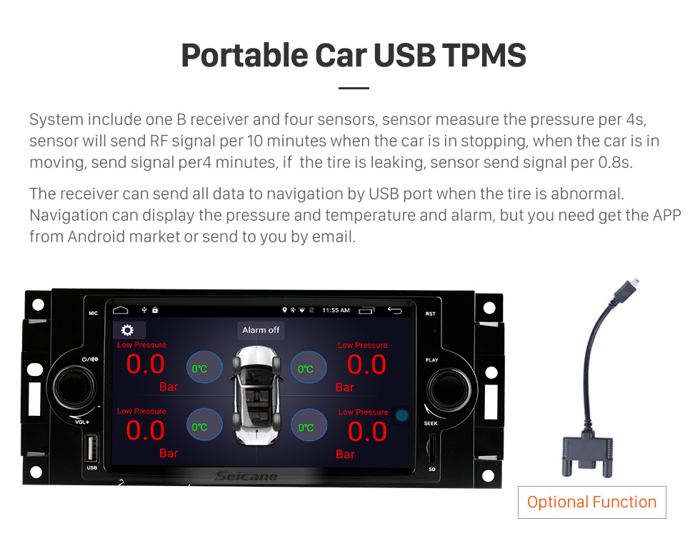 Seicane Послепродажный DVD-плеер Android 8.1 Система GPS-навигации для 2002-2007 Dodge Durango Dakota P/U с OBD2 Bluetooth Радио Зеркальная связь Сенсорный экран DVR Резервная камера ТВ USB SD 1080P Видео WIFI Управление на руле Seicane Послепродажный DVD-плеер Android 8.1 Система GPS-навигации для 2002-2007 Dodge Durango Dakota P/U с OBD2 Bluetooth Радио Зеркальная связь Сенсорный экран DVR Резервная камера ТВ USB SD 1080P Видео WIFI Управление на руле