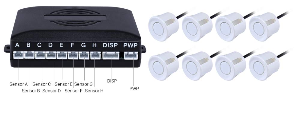 Seicane Auto Car Universal Parking Assistance System Reverse Sensor with 8 Parking Sensor Visual LED Monitor Reversing Radar Seicane Auto Car Universal Parking Assistance System Reverse Sensor with 8 Parking Sensor Visual LED Monitor Reversing Radar