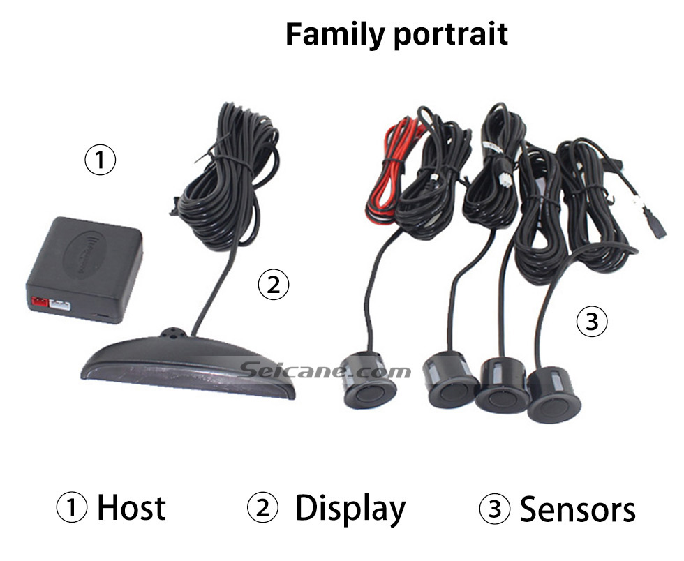 Seicane Wireless LED Display Parking Sensor Sensors Auto Car Reverse Assistance Backup Radar Monitor System rader + 4 Free Shipping Seicane Wireless LED Display Parking Sensor Sensors Auto Car Reverse Assistance Backup Radar Monitor System rader + 4 Free Shipping
