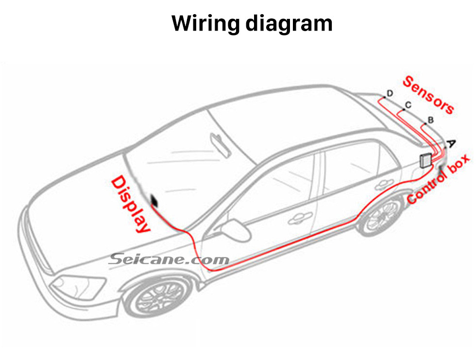 Seicane New Arrival Two Reversing Radar Car Reversing Rear/Front View Camera Parking European License Plate Frame Buzzer Seicane New Arrival Two Reversing Radar Car Reversing Rear/Front View Camera Parking European License Plate Frame Buzzer