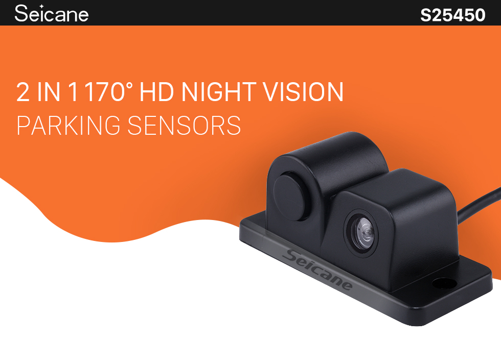Seicane 2 in 1 170 degree Car Parking Sensors High Clear Night Vision Reversing Radar Car Rear View Backup Camera Car Seicane 2 in 1 170 degree Car Parking Sensors High Clear Night Vision Reversing Radar Car Rear View Backup Camera Car