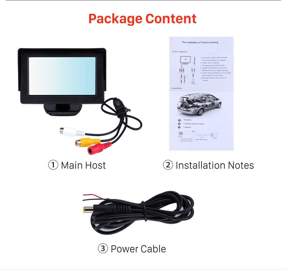 Package Content Sistema de alarma automático del sistema TPMS confiable de monitoreo de presión inalámbrico con cuatro sensores internos Package Content Sistema de alarma automático del sistema TPMS confiable de monitoreo de presión inalámbrico con cuatro sensores internos