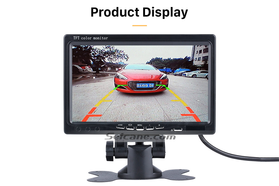 Seicane Universal 7 inch HD 1024*600 TFT LCD Car Auto Parking Monitor Backup Rearview Camera Digital Video Recoder DVR Reverse System Seicane Universal 7 inch HD 1024*600 TFT LCD Car Auto Parking Monitor Backup Rearview Camera Digital Video Recoder DVR Reverse System