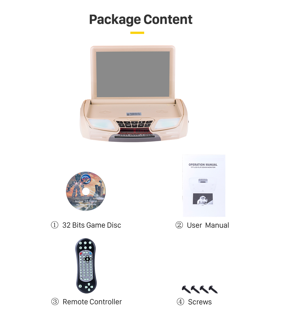 Seicane Fashionable Designed Universal Slot-in Roof Mount Player with HD 1080P Video 11.6 inch Screen Remote Control Multi OSD Languages Support HDMI IR/FM Transmitter Video Input Output Seicane Fashionable Designed Universal Slot-in Roof Mount Player with HD 1080P Video 11.6 inch Screen Remote Control Multi OSD Languages Support HDMI IR/FM Transmitter Video Input Output
