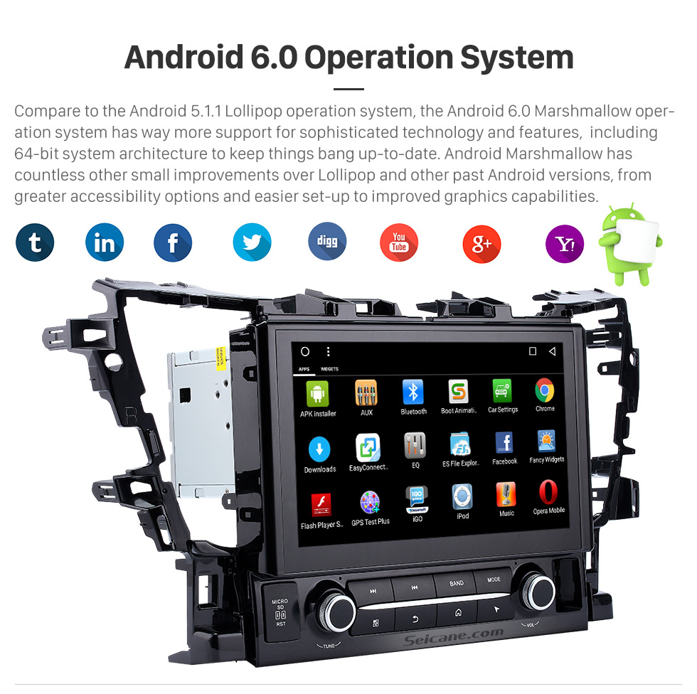 Android 5.0.1 Operation System 2015 TOYOTA Alphard 10.1 inch Touchscreen Android 6.0 Radio GPS Navigation System with Bluetooth Music Mirror Link WIFI Steering Wheel Control 16G Flash Quad-core CPU Android 5.0.1 Operation System 2015 TOYOTA Alphard 10.1 inch Touchscreen Android 6.0 Radio GPS Navigation System with Bluetooth Music Mirror Link WIFI Steering Wheel Control 16G Flash Quad-core CPU