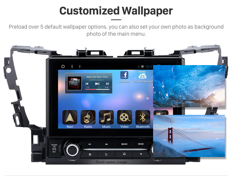 Customized Wallpaper 2015 TOYOTA Alphard 10.1 inch Touchscreen Android 6.0 Radio GPS Navigation System with Bluetooth Music Mirror Link WIFI Steering Wheel Control 16G Flash Quad-core CPU Customized Wallpaper 2015 TOYOTA Alphard 10.1 inch Touchscreen Android 6.0 Radio GPS Navigation System with Bluetooth Music Mirror Link WIFI Steering Wheel Control 16G Flash Quad-core CPU