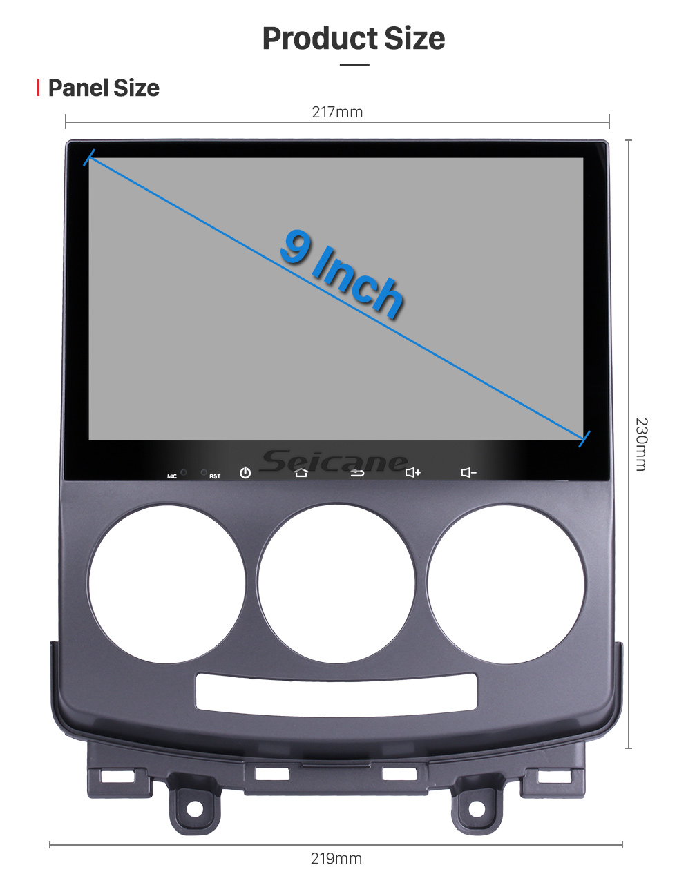 Seicane Android 6.0 OEM 2005-2008 2009 2010 Old Mazda 5 Head Unit Bluetooth GPS Navigation Radio RDS TV Tuner AUX Backup Camera Steering Wheel Control 3G Wifi Mirror Link USB Seicane Android 6.0 OEM 2005-2008 2009 2010 Old Mazda 5 Head Unit Bluetooth GPS Navigation Radio RDS TV Tuner AUX Backup Camera Steering Wheel Control 3G Wifi Mirror Link USB