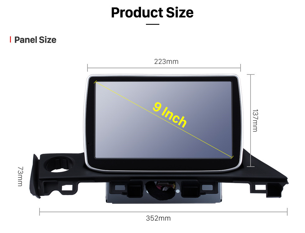 Seicane 2016 2017 Sistema de navegación Mazda 6 ATENZA 9 pulgadas Android 8.1 pantalla táctil de HD Radio GPS Bluetooth de la música 4G WIFI OBD2 de copia de seguridad de las cámaras digitales de TV DVR Espejo Enlace de control del volante Seicane 2016 2017 Sistema de navegación Mazda 6 ATENZA 9 pulgadas Android 8.1 pantalla táctil de HD Radio GPS Bluetooth de la música 4G WIFI OBD2 de copia de seguridad de las cámaras digitales de TV DVR Espejo Enlace de control del volante
