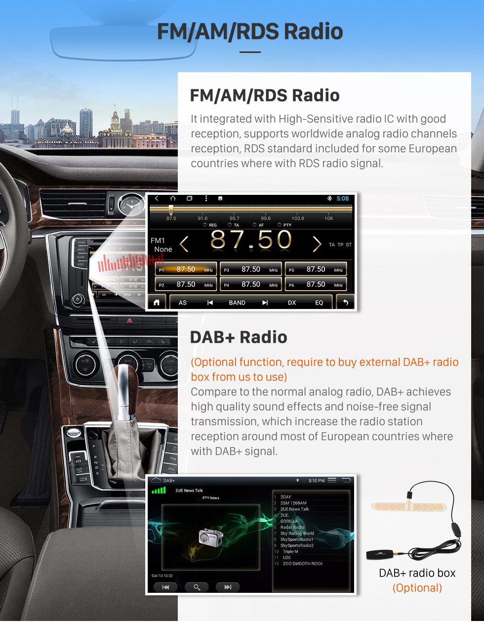 Seicane 8 pulgadas Android 8.1 2018 Subaru XV HD Pantalla táctil Navegación GPS Radio con Bluetooth WIFI compatible OBD2 Cámara de respaldo TV digital DVR Enlace de espejo Seicane 8 pulgadas Android 8.1 2018 Subaru XV HD Pantalla táctil Navegación GPS Radio con Bluetooth WIFI compatible OBD2 Cámara de respaldo TV digital DVR Enlace de espejo
