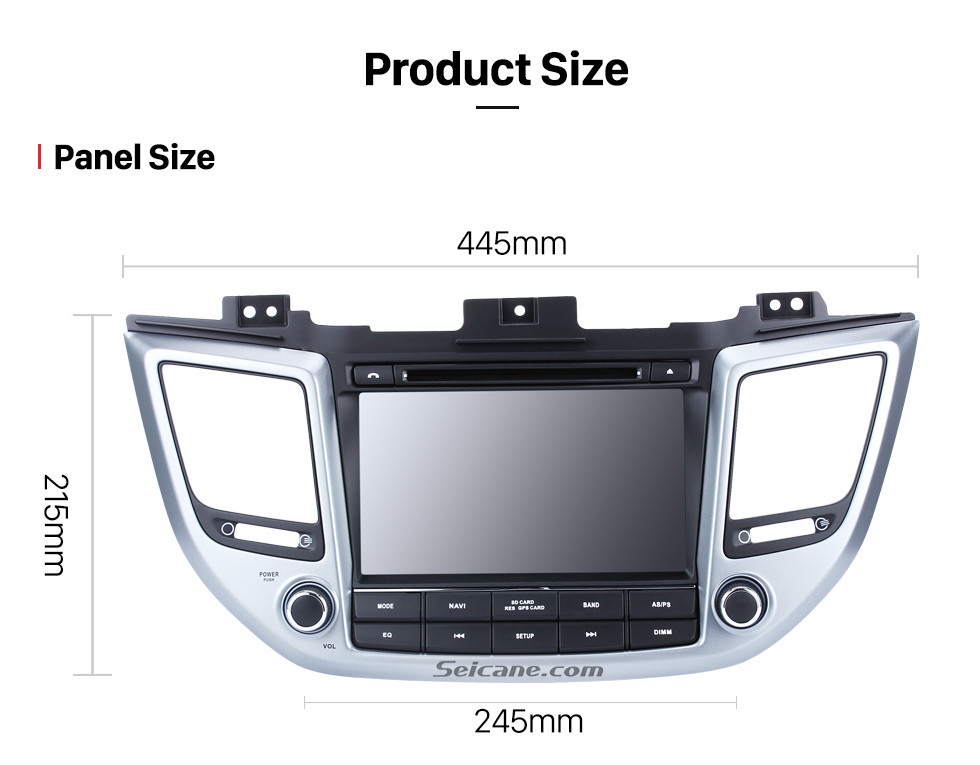 Seicane 2015 2016 Hyundai IX35 (LHD) 8 Inch Android 9.0 Car Radio GPS Navigation System HD 1024*600 Touch Screen Bluetooth TV 1080P WIFI Steering Wheel Contorl Backup camera Seicane 2015 2016 Hyundai IX35 (LHD) 8 Inch Android 9.0 Car Radio GPS Navigation System HD 1024*600 Touch Screen Bluetooth TV 1080P WIFI Steering Wheel Contorl Backup camera