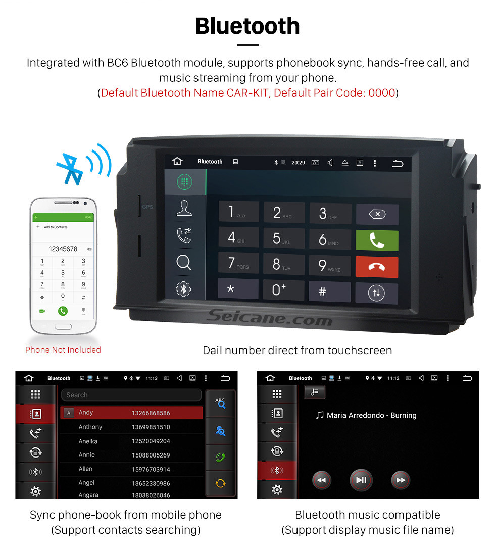 Seicane 7 inch Android 8.0 Radio GPS Navigation DVD Player for 2007-2011 Mercedes Benz C class W204 C180 C200 C220 C230 C240 Support USB Bluetooth Music 1080P Video WIFI OBD2 DVR Seicane 7 inch Android 8.0 Radio GPS Navigation DVD Player for 2007-2011 Mercedes Benz C class W204 C180 C200 C220 C230 C240 Support USB Bluetooth Music 1080P Video WIFI OBD2 DVR