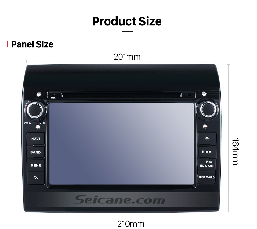 Seicane Aftermarket 7 inch Android 8.0 2007-2016 Fiat Ducato Radio DVD Player GPS Navigation System with Bluetooth 3G Wifi Mirror Link Steering Wheel Control Backup Camera DVR OBD2 DAB+ Seicane Aftermarket 7 inch Android 8.0 2007-2016 Fiat Ducato Radio DVD Player GPS Navigation System with Bluetooth 3G Wifi Mirror Link Steering Wheel Control Backup Camera DVR OBD2 DAB+