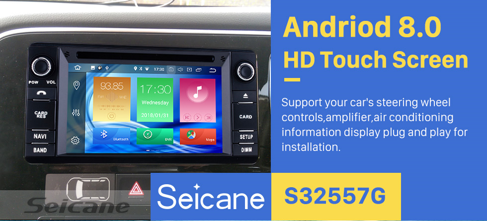 Seicane Android 8.0 Autoradio 2012 2013 2014 2015 Mitsubishi Outlander DVD-Player Hauptgerät Unterstützung GPS Navigation Audiosystem 1080 P Video Bluetooth USB SD Digital-TV WIFI Lenkradsteuerung Rückfahrkamera Auto A / V Seicane Android 8.0 Autoradio 2012 2013 2014 2015 Mitsubishi Outlander DVD-Player Hauptgerät Unterstützung GPS Navigation Audiosystem 1080 P Video Bluetooth USB SD Digital-TV WIFI Lenkradsteuerung Rückfahrkamera Auto A / V